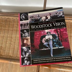 WOODSTOCK VISION by ELLIOT LANDY First Edition Signed Copy!